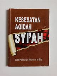 Image of Inilah Kesesatan Aqidah Syi'ah