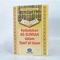 Image of Kedudukan As-Sunnah dalam Syari'at