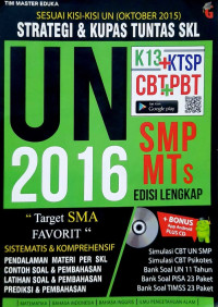 Image of Strategi & Kupas Tuntas SKL UN 2016 Sistem CBT