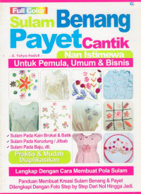 Image of Sulam Benang Payet Cantik Nan Istimewa